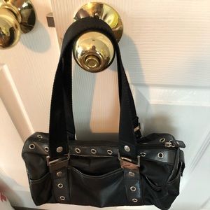 Black bebe sport purse